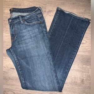 Size 30 bootcut 7 for all Mankind jeans